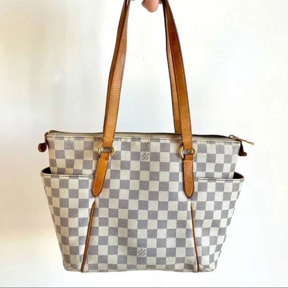 🤩authentic Louis Vuitton Damier Azur Totally tote PM - Picture 1 of 15